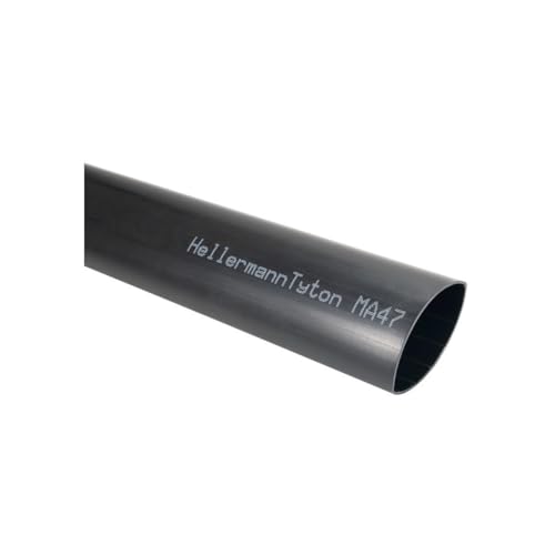 HELLERMANNTYTON Hellermann Tyton 323 – 20080 Mantel thermorétrécissable schwarz 240pièce (S) – isolierend-Kabel (1 m, 2 mm, 8 mm, 1,7 mm, 240 Stück (S)) von HELLERMANNTYTON