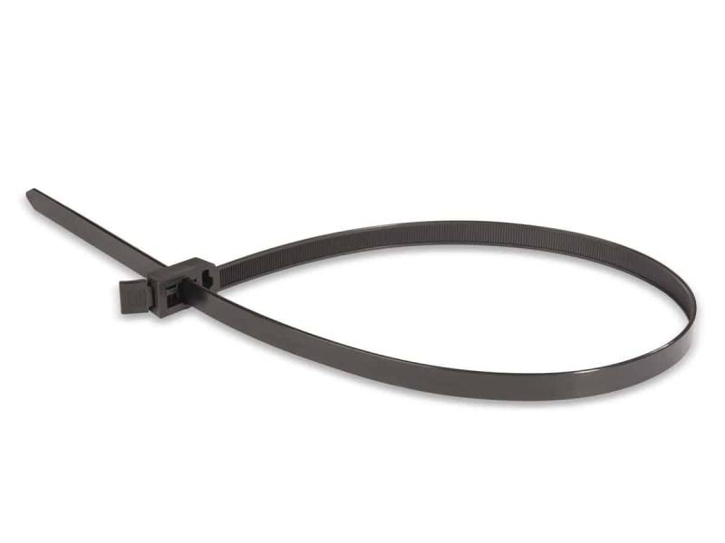 HELLERMANNTYTON Kabelbinder lösbar, 115-00030, 750x13, SpeedyTie®, schwarz, 5 Stück von HellermannTyton