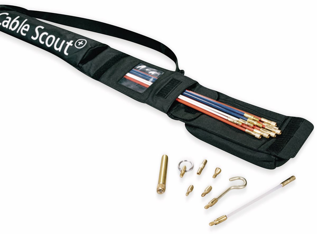 HELLERMANNTYTON Kabeleinziehhilfe, 897-90001, Cable Scout+ Set CS-SD Luxus Set von HellermannTyton