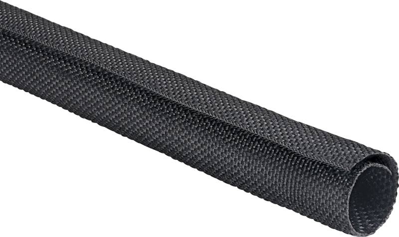 HT 170-01017 - Geflechtschlauch, selbsteinrollend, 2 m x 32 mm, schwarz von HellermannTyton