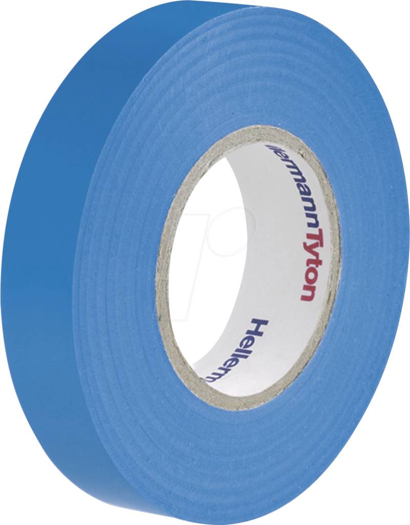 HT 710-00100 - Isolierband 15mm x 10m blau von HellermannTyton