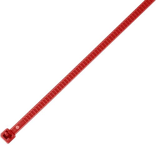 HellermannTyton 115-00003 LR55R-PA66-RD-Q1 Kabelbinder 196mm 4.80mm Rot Lösbar, Hitzestabilisiert 2 von HellermannTyton