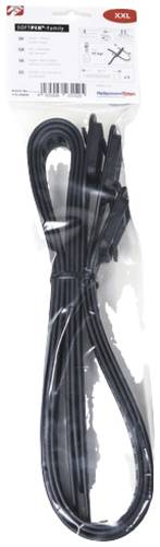 HellermannTyton 115-28898 SOFTFIX XXL-TPU-BK (3) Kabelbinder 880mm 28mm Schwarz 3St. von HellermannTyton