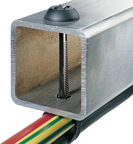 HellermannTyton 150-37595 BHT375-PA66HS-BK Kabelbinder 375mm 7.60mm Schwarz mit Spreizanker 250St. von HellermannTyton