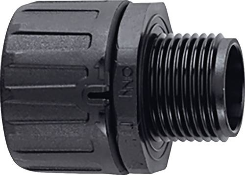 HellermannTyton 166-21009 HG67-S-M63-PA66-BK Schlauchverschraubung Schwarz Gerade 1St. HellermannTyton 166-21009 HG67-S-M63-PA66-BK Schlauchverschraubung Schwarz Gerade 1St. von HellermannTyton