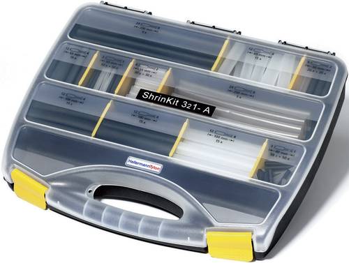 HellermannTyton 380-03003 Schrumpfschlauchsortiment Schwarz, Transparent Schrumpfrate:3:1 385 Teile HellermannTyton 380-03003 Schrumpfschlauchsortiment Schwarz, Transparent Schrumpfrate:3:1 385 Teile von HellermannTyton