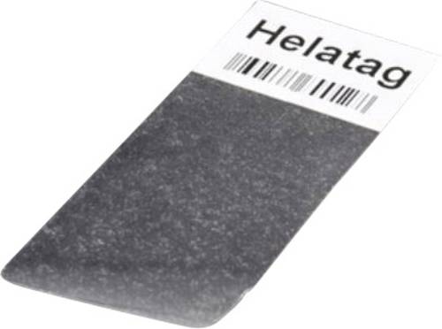 HellermannTyton 594-41104 TAG132LA4-1104-WHCL Kabel-Etikett Helatag 20.32 x 12.70mm Farbe Beschriftu von HellermannTyton