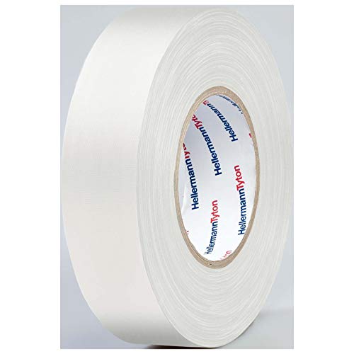 HellermannTyton Gewebeband HTAPE TEX WH 19x50m von HellermannTyton