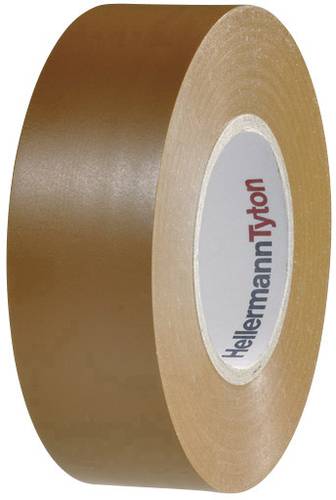 HellermannTyton HTAPE-FLEX15-19x20-PVC-BN (20) 710-00158 Isolierband (L x B) 20m x 19mm von HellermannTyton