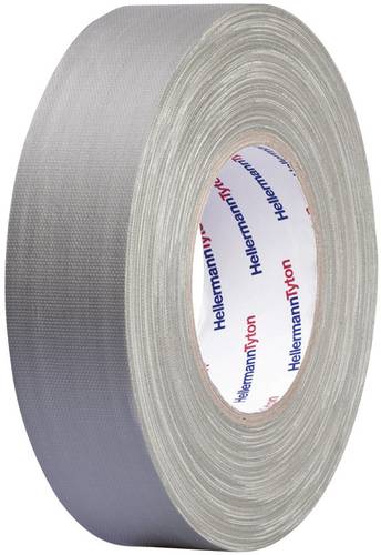 HellermannTyton HTAPE-TEX-GY-19X10 712-00206 Gewebeklebeband HelaTape Tex Grau (L x B) 10m x 19mm 1S von HellermannTyton