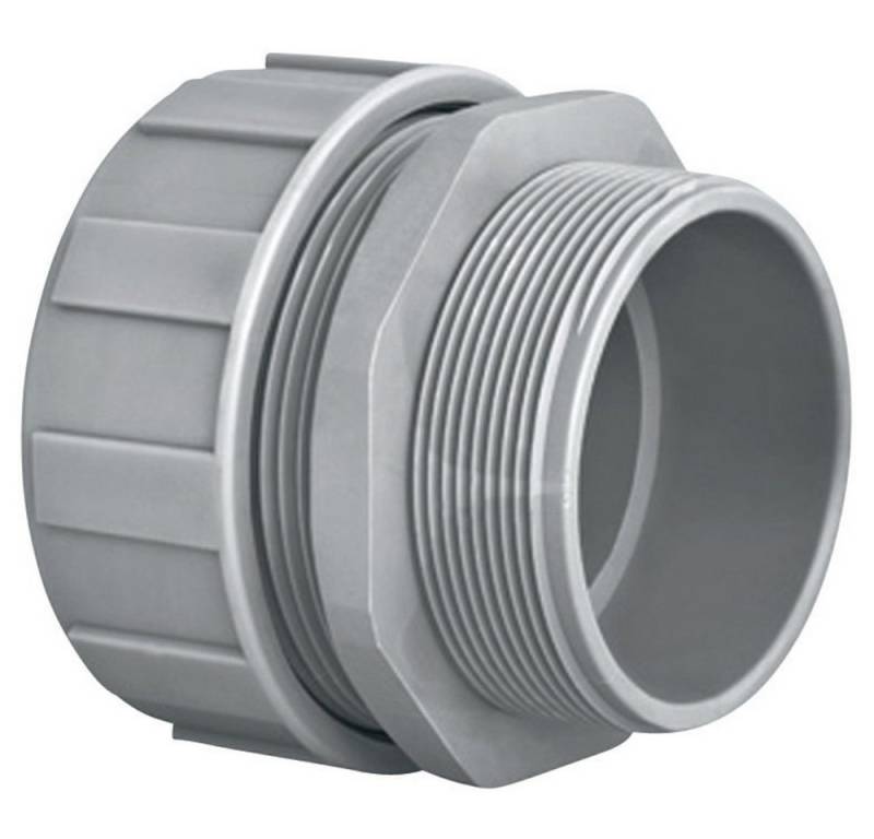 HellermannTyton HellermannTyton 166-40706 PSR32-S-M32 Schlauchverschraubung Grau M32 2 Kabelzubehör, (PSR32-S-M32) von HellermannTyton