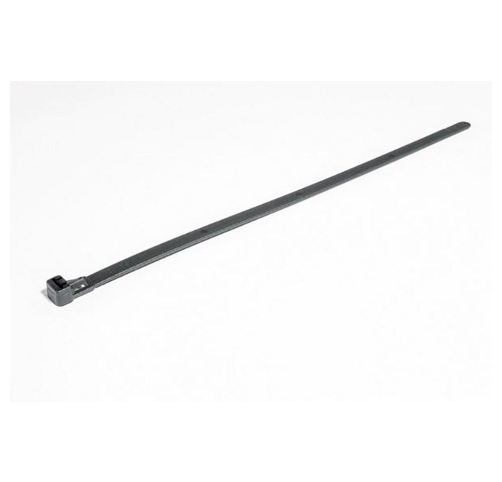 HellermannTyton Kabelbinder HellermannTyton 131-22510 REL250-PA66-BK Kabelbinder 250 mm 7.60 mm Sc (REL250-PA66-BK) von HellermannTyton