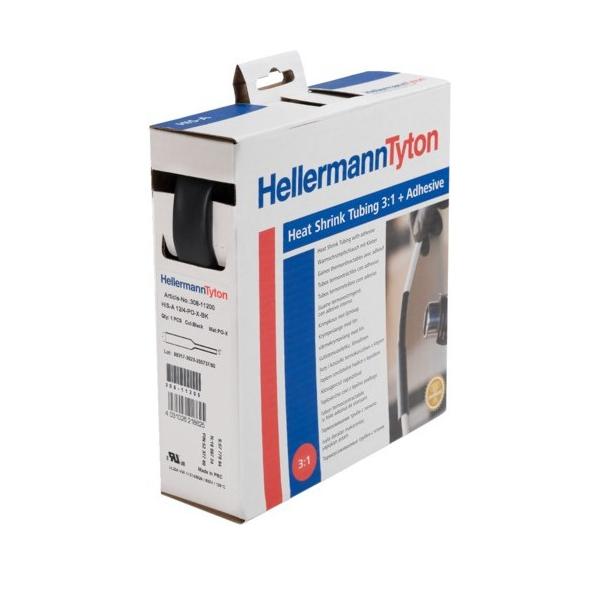 HellermannTyton Schrumpfschlauch HISA-12/4-POX-BK 308-11200 HellermannTyton Schrumpfschlauch HISA-12/4-POX-BK 308-11200 von HellermannTyton