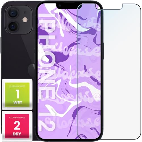 Gehärtetes Glas für Apple iPhone 12/12 Pro Bildschirm,Flach, 9H Härte 2.5D Displayabdeckung, Glas, Schutzglas, Case-Friendly, Display Gehärtetes Glas für Apple iPhone 12/12 Pro Bildschirm,Flach, 9H Härte 2.5D Displayabdeckung, Glas, Schutzglas, Case-Friendly, Display von Hello Case