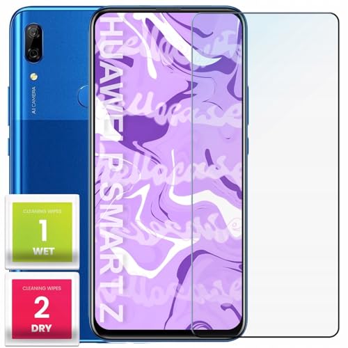 [HelloCase] Gehärtetes Glas für Huawei P Smart Z Für Bildschirm, Flach, 9H Härte 2.5D Displayabdeckung, Glas, Schutzglas, Case-Friendly, Display von Hello Case