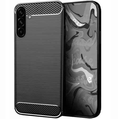 [HelloCase] Hülle für Samsung Galaxy A56 / A36 - Carbon Handy Back Case - Strapazierfähiger Schutz, Schlankes Design, Stilvolle Carbon Design, Präzise Ausschnitte von Hello Case