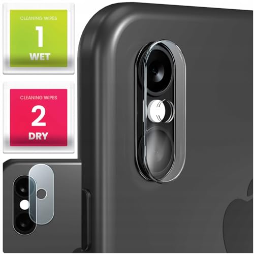 [HelloCase] Kamera-Schutzglas für IPHONE XS MAX Härte 9H, zuverlässiger Objektivschutz, Full Kameraschutz, kristallklare Klarheit, Schnell, Schutzglas,Schutzfolie von Hello Case