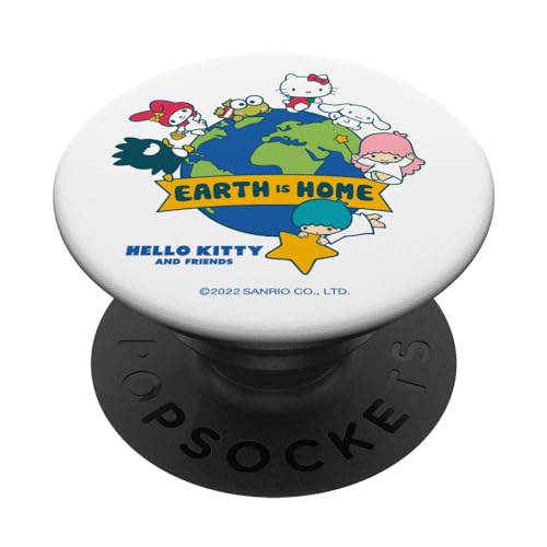 Earth is Home - Hello Kitty and Friends PopSockets mit austauschbarem PopGrip von Hello Kitty