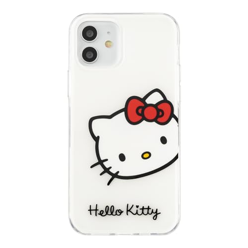 Hello Kitty Logo Face Protektor für iPhone (iPhone 12 PRO/12) weiß von Hello Kitty