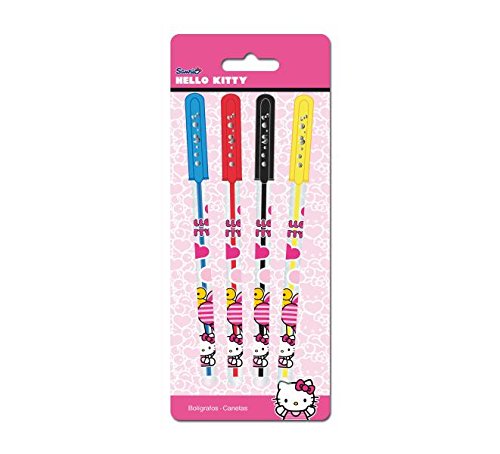 Hello Kitty as6801 – Blister Kugelschreiber Gel 4-teilig von Hello Kitty