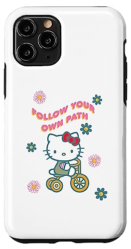 Hülle für iPhone 11 Pro Folge deinem eigenen Weg mit Hello Kitty von Hello Kitty