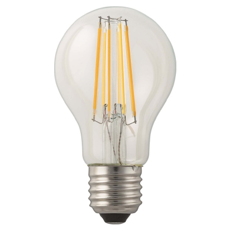 206111  (10 Stück) - LED-Glühlampe A60 E27 810 Lumen, klar 206111 von Hellum
