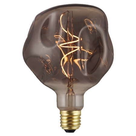 523508  - LED-Soft-Filamentlampe E27 smokey-grey 523508 von Hellum