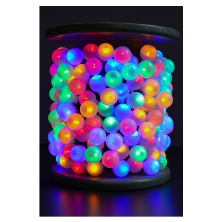 530285  (4 Stück) - LED-Lichterkette Trommel 180-tlg. LED ww 530292 von Hellum