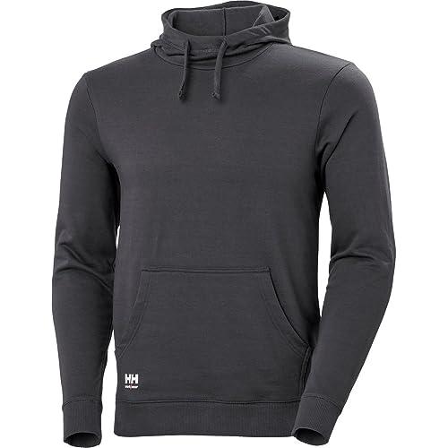 Helly-Hansen Herren Classic Hoodie - 970 Dark Grey, 2XL, 970 Dark Grey, XX-L von Helly Hansen Workwear