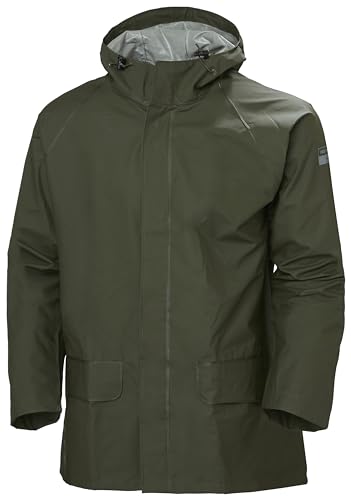 Helly Hansen Workwear Helly Hansen PVC Regenjacke Mandal Jacket 70129 100% wasserdicht 480 XL, 34-070129-480-XL, Grün von Helly Hansen Workwear