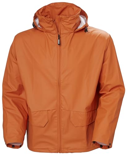 Helly Hansen Workwear Regenjacke wasserdicht Voss Jacket, orange, 70189, 4XL von Helly Hansen Workwear