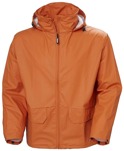 Helly Hansen Workwear Regenjacke wasserdicht Voss Jacket, orange, 70189, 4XL von Helly Hansen