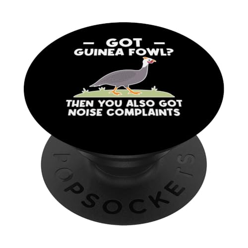 Got Guinea Fowl Chicken Bird PopSockets Klebender PopGrip von Helmperlhuhn Perlhuhnfamilie Designs Idee