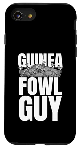 Guinea Fowl Chicken Bird Guy Hülle für iPhone SE (2020) / 7 / 8 von Helmperlhuhn Perlhuhnfamilie Designs Idee