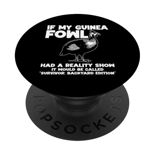 If My Guinea Fowl Chicken Bird PopSockets Klebender PopGrip von Helmperlhuhn Perlhuhnfamilie Designs Ideen