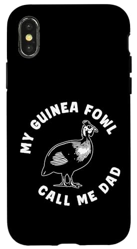 My Guinea Fowl Chicken Bird Call Me Dad Hülle für iPhone X/XS My Guinea Fowl Chicken Bird Call Me Dad Hülle für iPhone X/XS von Helmperlhuhn Perlhuhnfamilie Designs Ideen