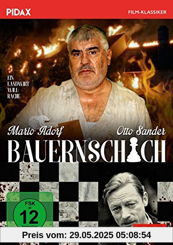 Bauernschach / Packender Psychotriller mit Mario Adorf und Otto Sander (Pidax Film-Klassiker) von Helmut Berger