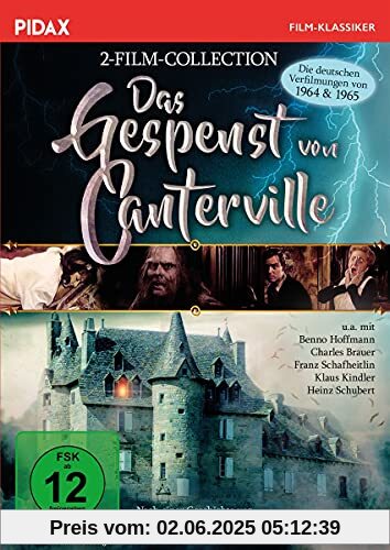 Das Gespenst von Canterville - 2-Film-Collection / Die deutschen Verfilmungen aus den 60igern (Pidax Film-Klassiker) von Helmut Käutner
