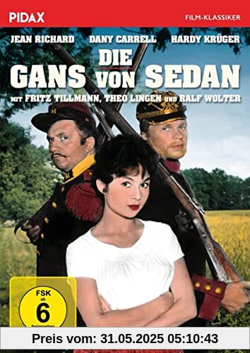 Die Gans von Sedan / Mit dem Prädikat WERTVOLL ausgezeichnete und starbesetzte Kult-Militärkomödie (Pidax Film-Klassiker) von Helmut Käutner
