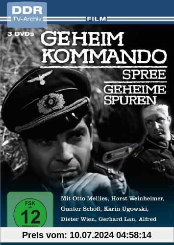 Geheimkommando Spree/Geheime Spuren (DDR TV-Archiv) [3 DVDs] von Helmut Krätzig
