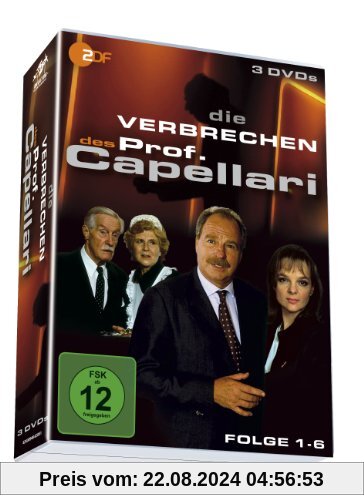 Die Verbrechen des Professor Capellari - Folge 1-6 auf drei DVDs! von Helmut Metzger