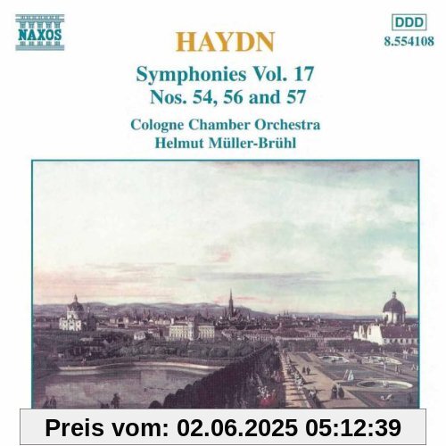 Haydn Sinfonien 54, 56 und 57 Bruehl von Helmut Müller-Brühl