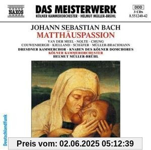 Matthäuspassion Matthäuspassion von Helmut Müller-Brühl