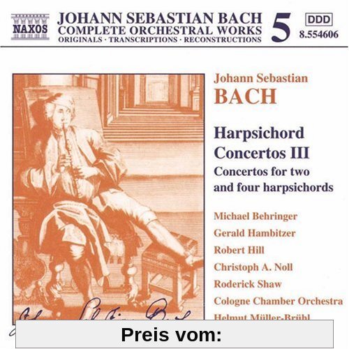 Orchesterwerke Vol. 5 (Cembalokonzerte Vol. 3: Originalwerke und Transkriptionen) von Helmut Müller-Brühl