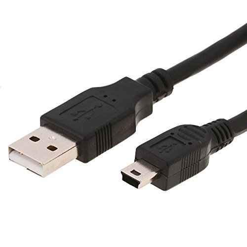 Helos 012182 1 m USB A Mini-USB B schwarz Kabel USB – Kabel USB (1 m, USB A, Mini-USB B, männlich/männlich, schwarz, recht) von Helos