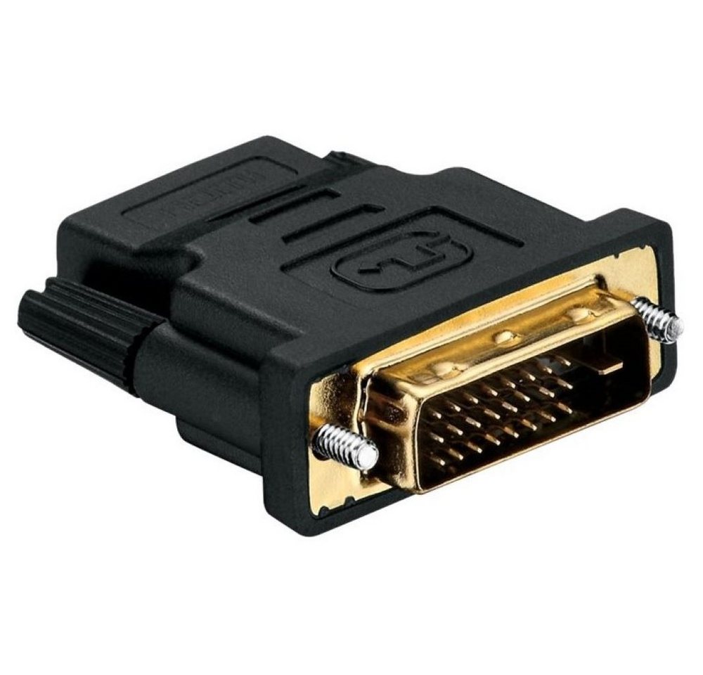 Helos BASIC - DVI -> HDMI Adapter - schwarz Video-Adapter von Helos