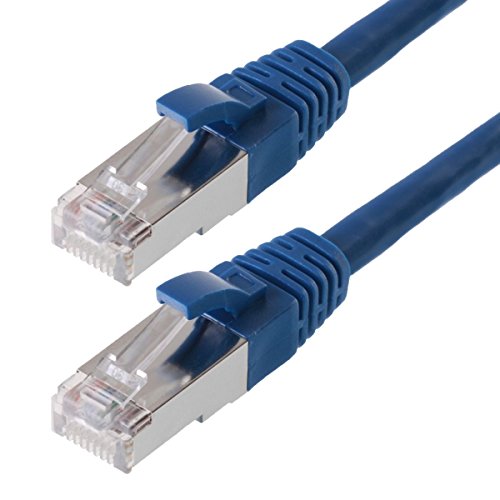 Helos CAT 5e Patchkabel (SF/UTP, 15 m) blau von Helos