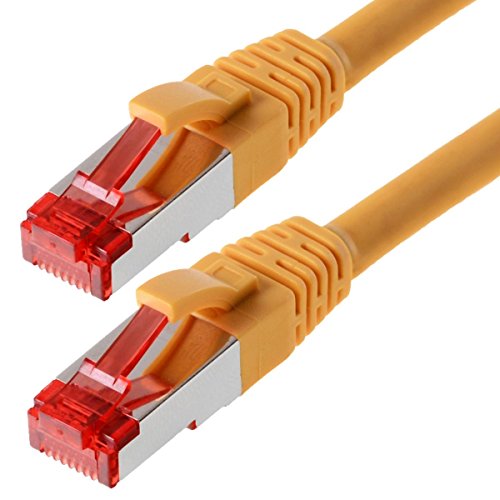 Helos Patchkabel S/FTP Cat 6 gelb 2,0m von Helos