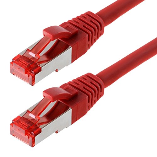 Helos Patchkabel S/FTP Cat 6 rot 20,0 m von Helos