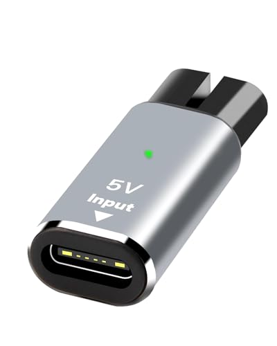 USB-C Ladeadapter 5V für Philips OneBlade & Multigroom Rasierer | Kompatibel mit QP2734 QP2824 QP2834 MG7930 MG7950 MG9530 7000 9000 Serie, Typ-C Konverter Charger Adapter für Rasierer Netzteil USB-C Ladeadapter 5V für Philips OneBlade & Multigroom Rasierer | Kompatibel mit QP2734 QP2824 QP2834 MG7930 MG7950 MG9530 7000 9000 Serie, Typ-C Konverter Charger Adapter für Rasierer Netzteil von Hemlosk